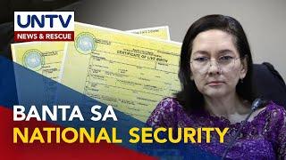 Nadiskubreng 1200 pekeng birth certificates sa Davao del Sur nais maimbestigahan sa Senado