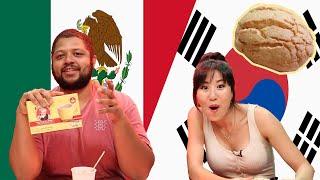Korean and Mexican People Swap Snacks