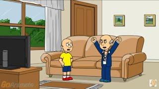 Caillou calls Mr Hinkle by his first name and gets grounded