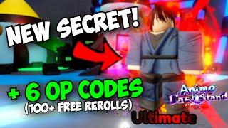 Free 100 Reroll Code New Secret ULTIMATE Benimaru is BUSTED OP  Anime Last Stand Showcase