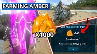 FARMING AMBER WITH DIFFERENT METHODS EP-4 Ark Survival Evolved Mobile