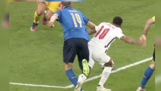 Sterling dive vs Italy EURO 2021