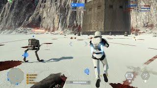 Star Wars Battlefront 2 Galactic Assault Gameplay No Commentary