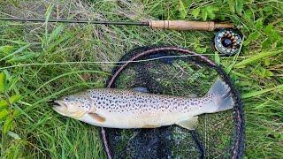 Fly fishing a German chalk stream the Große Lauter