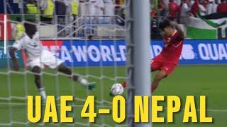 Highlights UAE Vs Nepal  Football World Cup 2026 Qualification  Group H  Asia Region