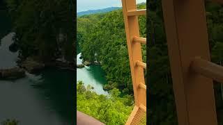 Cable Car Overlooking Loboc River Bohol   #shorts