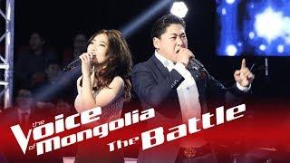 Uranchimeg vs Narankhuu - Zerleg tsetsegsiin khulemj - The Battle - The Voice of Mongolia 2018