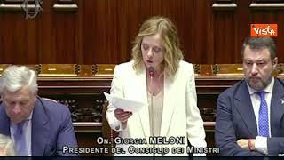 Giorgia Meloni riferisce alla Camera in vista del Consiglio Europeo - PARTE 4