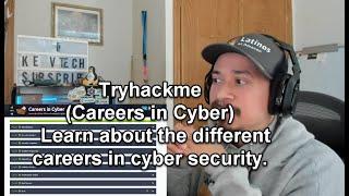 Tryhackme Careers in Cyber  Learn about the different careers in cyber security.
