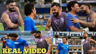 virat kohli meet Sachin Tendulkar IPL breaking news#viratkohli @DCricket @criccard@cric7