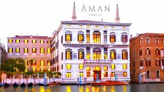 Aman Venice Most Exclusive Hotel in Venice Italy  Full Tour  4K Travel Vlog