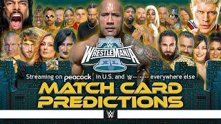 WWE WrestleMania 40 - Card Predictions