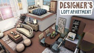 Designers Loft Apartment  The Sims 4 Apartment Renovation Speed Build