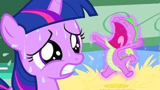 My Little Pony  Baby Twilight Sparkle and Baby Spike