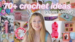 70+ CROCHET ROOM DECOR IDEAS beginner friendly for the most part