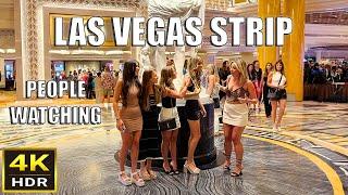 Las Vegas Strip People Watching  Copa America Night  June 2024  Episode 26