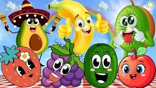Kids Fruit Dance Party 7 Funky Moves with Your Favorite Fruits  Fun & Educational#kidssongs