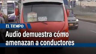 Conductores de bus se encuentran amenazados por banda Los Satanas en Soacha   El Tiempo