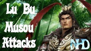 Dynasty Warriors Lu Bu All Musou Attacks DW2 DW3XL DW4 DW5 DW6 DW7XL DW8XLCE