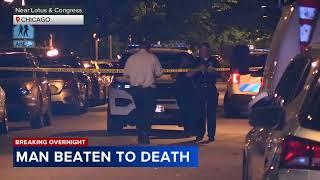 Man fighting with woman beaten to death in Austin Chicago police say