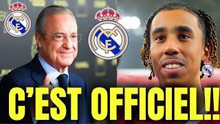  Coup de Tonnerre  Florentino Pérez Confirme lArrivée de Yoro Leny au Real Madrid  mbappé