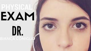 ASMR  Physical Exam Dottoressa Bianca Coniglio Gives You A Check-Up