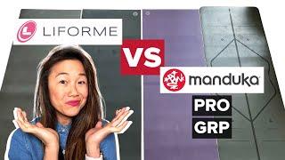 Liforme vs. Manduka Yoga Mat Review  Is the Manduka PRO GRP or Liforme your BEST YOGA MAT?