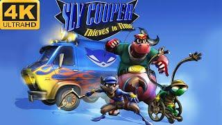 Sly Cooper Thieves In Time - Full Game 100% All Collectibles Longplay Walkthrough 4K 60FPS