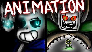 Sans vs Flowey Fullbody animation - Undertale