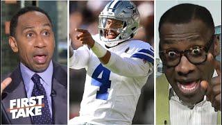 FIRST TAKE  Money buff is real - Stephen A. & Shannon reacts to Cowboys dominate Browns 33-17