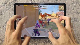 iPad Mini 6 PUBG HANDCAM  4 FINGERS CLAW+BEST SENSITIVITY ️ FHD+60FPS