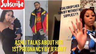 ASHLI DROPS HER SON OFF WITHOUT HIS SUPPLIES?TALKS ABT 1ST PREGNANCY W JEREMY