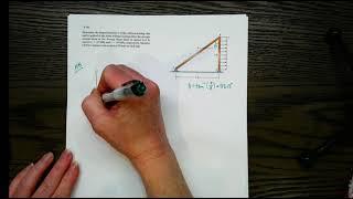 Largest intensity of uniform loading given normal and shear stress values