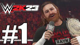 WWE 2K23 My Rise The Lock Gameplay Walkthrough Part 1