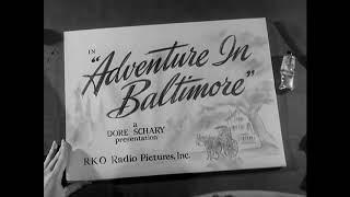 Adventure In Baltimore 1949 Movie Title