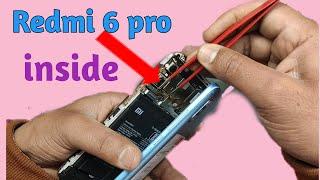 How To Open Xiaomi Redmi 6 Pro  Xiaomi Redmi 6 Pro Back Panel Remove 