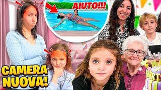 3 STORIE DI MAMMAGIULIA E FIGLIACHIARA CON ZIA VITTORIA - SVENUTA IN PISCINA COMPLEANNO NUOVA CASA