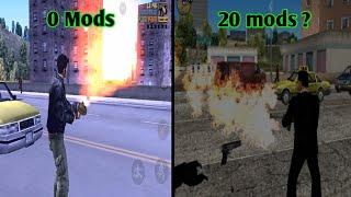 I installed 20 mods in gta 3 android