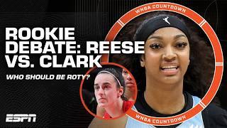Angel Reese or Caitlin Clark?  WNBA ROOKIE OF THE YEAR RACE HEATING UP   WNBA Countdown