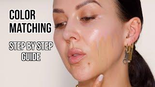 Color Matching Foundation Step-by-Step Guide