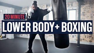 Cardio Boxing Class  Quick and Effective  20 Min Follow Along