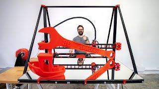 GINORMOUS 3D PRINTER BUILT FROM SCRATCH