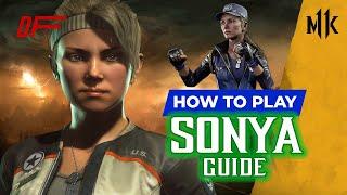 SONYA Guide by  MK_Azerbaijan   MK11 DashFight  All you need to know