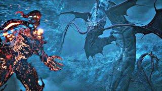 Ifrit vs. Leviathan Fight Scene Final Fantasy XVI DLC Ending 4K ULTRA HD Eikons Cinematic