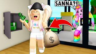 I CAUGHT Sanna ROBBING HOUSES In Brookhaven    Brookhaven Rp