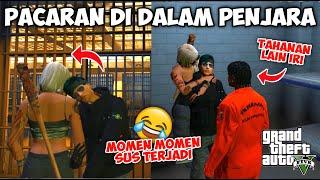 ISCO & BILA PACARAN DI DALAM PENJARA  MOMEN MOMEN SUSS PUN TERJADI WKWKWK  - GTA 5 ROLEPLAY