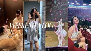 Mini Weekend Vlog｜张碧晨北京演唱会+购物开箱+蜡瓶糖测评