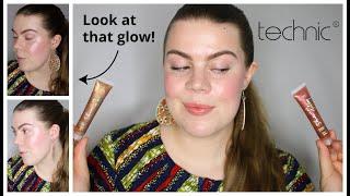 NEW Technic Jelly Shimmer Highlighters Review & Wear Test All Shades