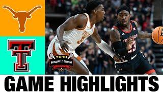 Texas vs Texas Tech Highlights  NCAA Mens Basketball  2024 College Basketball v