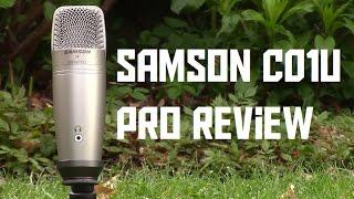 Samson C01u pro usb condenser mic review and test AKIO TV